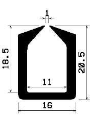 - TU1- 1075 1B= 100 m