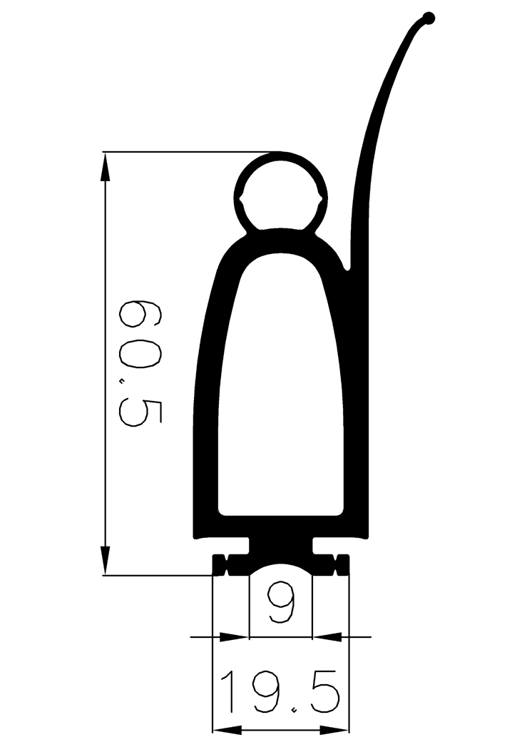 RT G397 60,5×50 mm