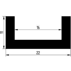 TU1 - G043 22×11 mm