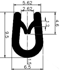 TU1 - G506 9,5×6,5 mm