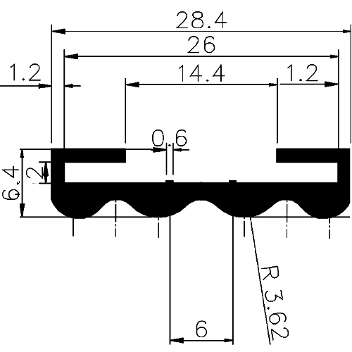 SE - G142 26×2 mm