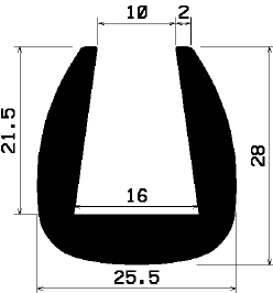 - TU1- 0734 1B= 25 m