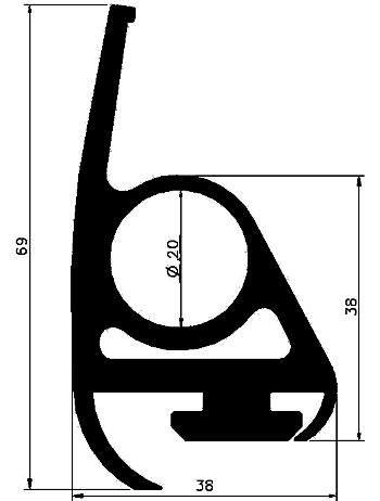 RT G588 69×38 mm