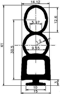 RT G414 41×15 mm