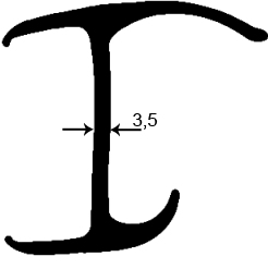H - G364 54,2×47,6 mm